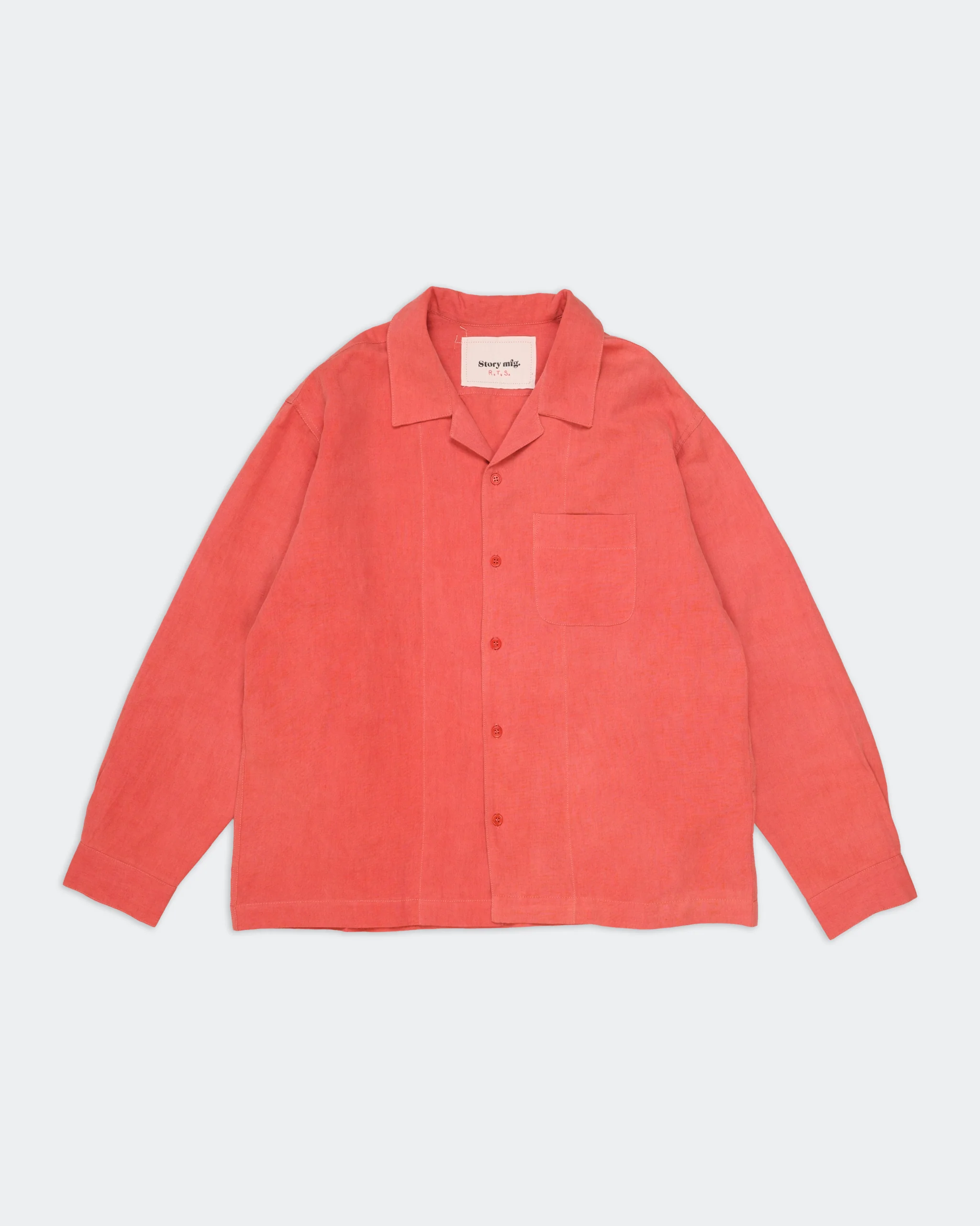 Story MFG's Distillers Shirt, dyed with madder