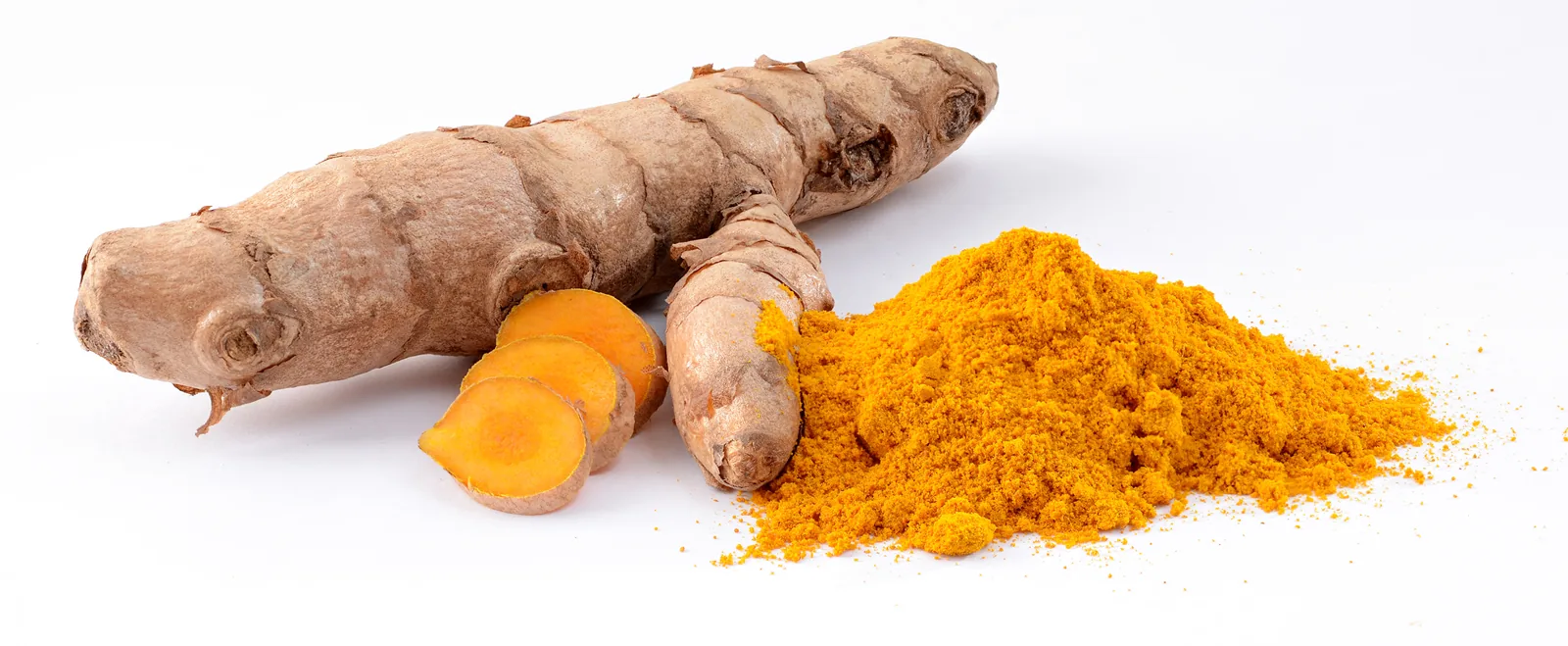 Turmeric root and powder, a fast, deep color that rarely survives more than a few washes
