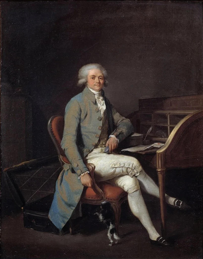 Portrait of Maximilien de Robespierre by Louis-Léopold Boilly, circa 1791